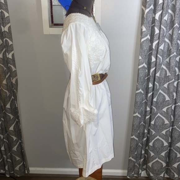 Ralph Lauren Blue Label 100% cotton embroidered dresss - Picture 4 of 15